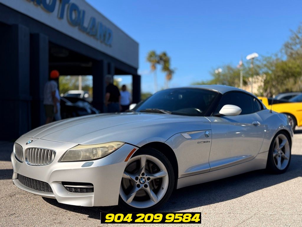 Titanium Silver Metallic 2011 BMW Z4 sDrive35is Roadster RWD Convertible Rear-Wheel Drive 7-Speed Manual