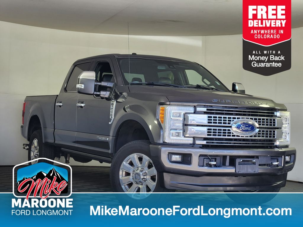Gray (Magnetic Metallic) 2017 Ford F-250 Super Duty Pickup Truck Four-Wheel Drive 6-Speed Automatic
