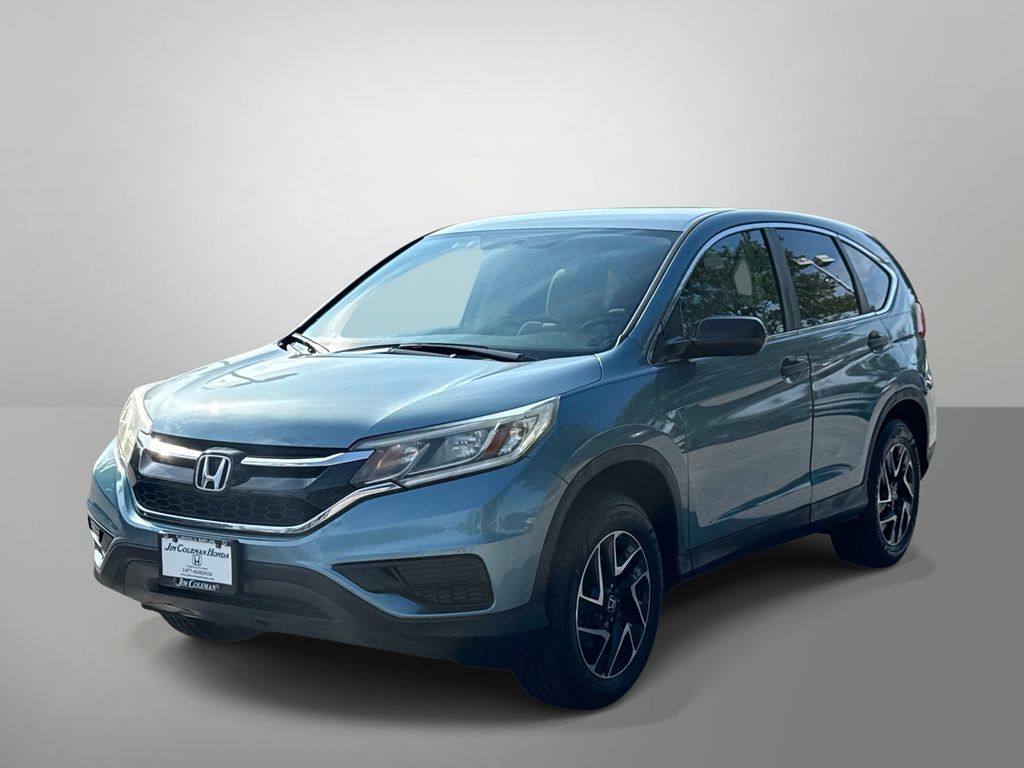 Blue 2016 Honda CR-V SUV / Crossover All-Wheel Drive Continuously Variable Transmission