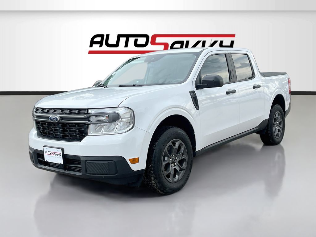 2023 Ford Maverick XLT White at AutoSavvy Houston Southwest