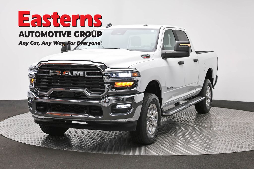 Bright White Clearcoat 2026 RAM 2500 Big Horn Crew Cab 4WD Pickup Truck Four-Wheel Drive 8-Speed Automatic