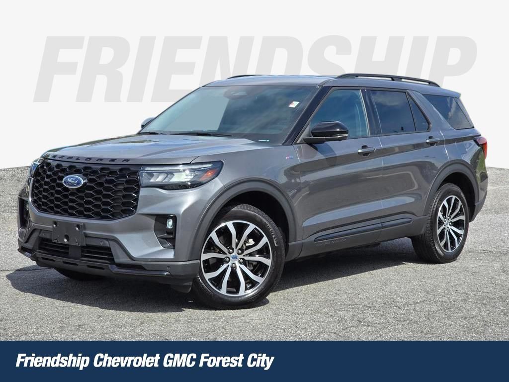 Gray Metallic 2025 Ford Explorer SUV / Crossover All-Wheel Drive Automatic