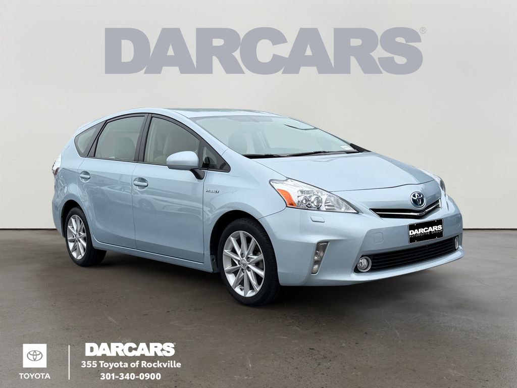 Clear Sky Metallic 2014 Toyota Prius v Five FWD Wagon Front-Wheel Drive Continuously Variable Transmission