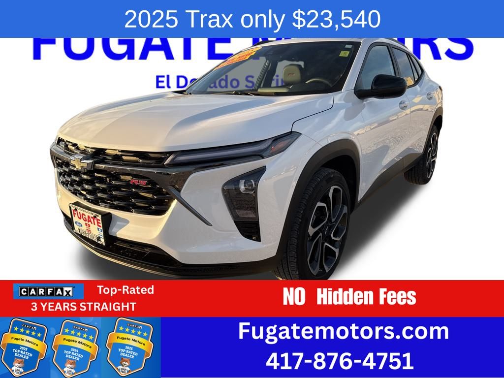 2025 Chevrolet Trax RS with 2RS FWD