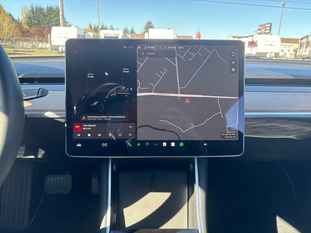 2018 Black Tesla Model 3 Long Range RWD Sedan