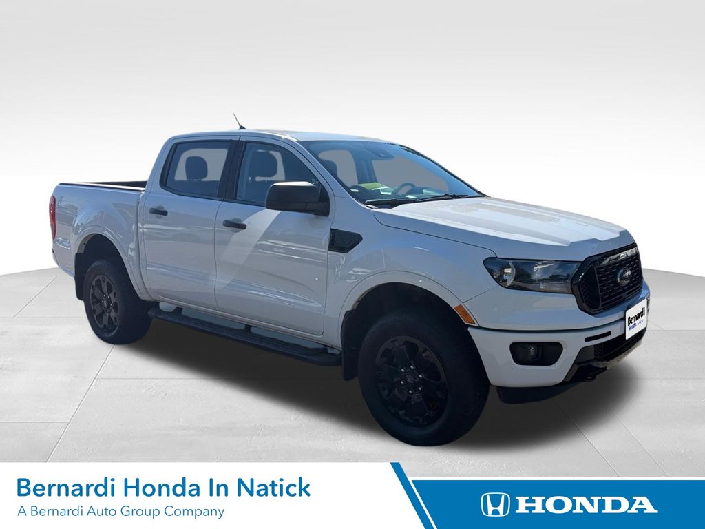 Oxford White 2021 Ford Ranger Pickup Truck Four-Wheel Drive Automatic