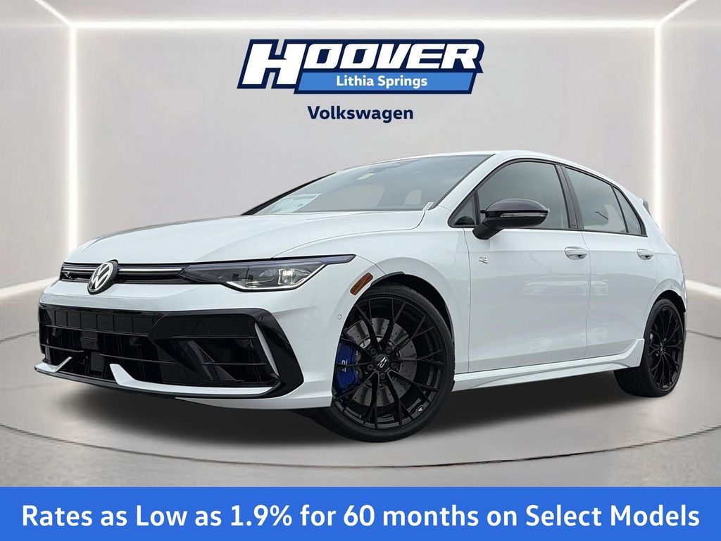 Pure White 2026 Volkswagen Golf R Hatchback All-Wheel Drive 7-Speed Dual Clutch