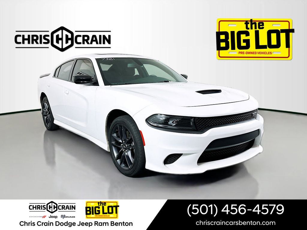 White 2023 Dodge Charger GT AWD Sedan All-Wheel Drive Automatic