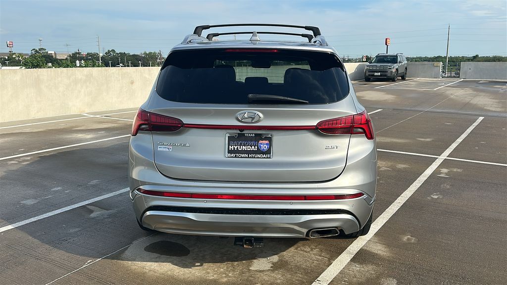 2022 Hyundai Santa Fe Calligraphy Silver at DeMontrond Automotive Group
