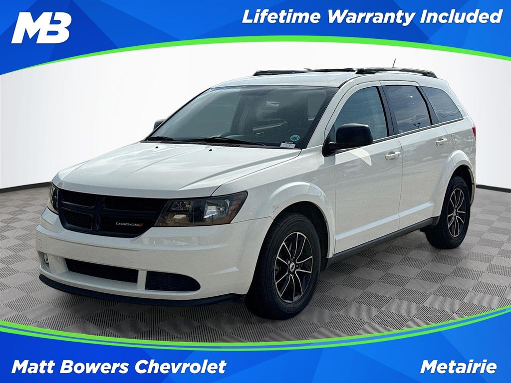 Vice White 2018 Dodge Journey SUV / Crossover Front-Wheel Drive 4-Speed Automatic