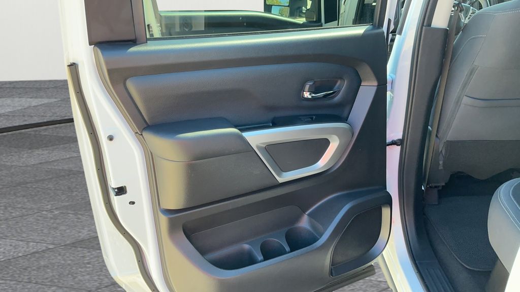 2024 Nissan Titan XD SV White at Browns Ford of Johnstown