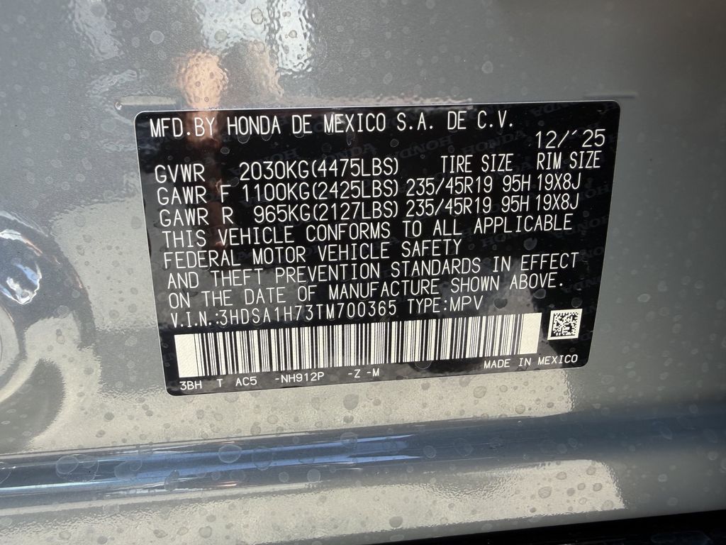 new 2026 Acura ADX car, priced at $44,350