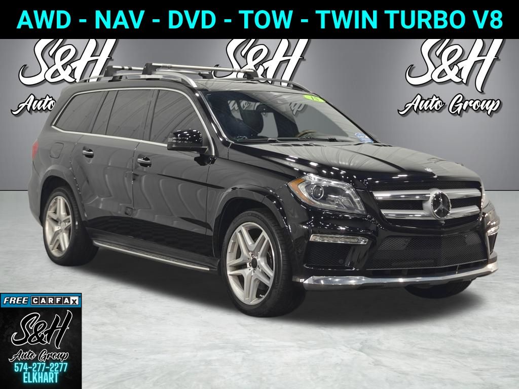 Black 2015 Mercedes-Benz GL-Class SUV / Crossover All-Wheel Drive 7-Speed Automatic