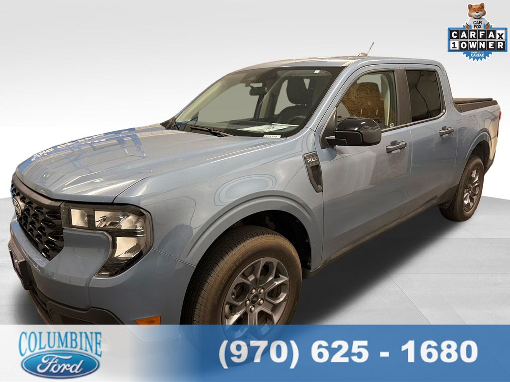 Blue (Azure Gray Metallic) 2025 Ford Maverick Pickup Truck All-Wheel Drive 8-Speed Automatic