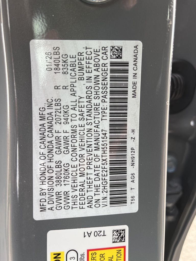 Thumbnail: 2026 Honda Civic - 5