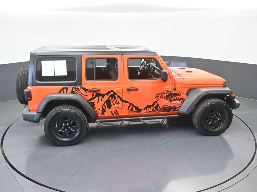 Used 2018 Punkn Metallic Clearcoat Jeep Unlimited Sport image 49