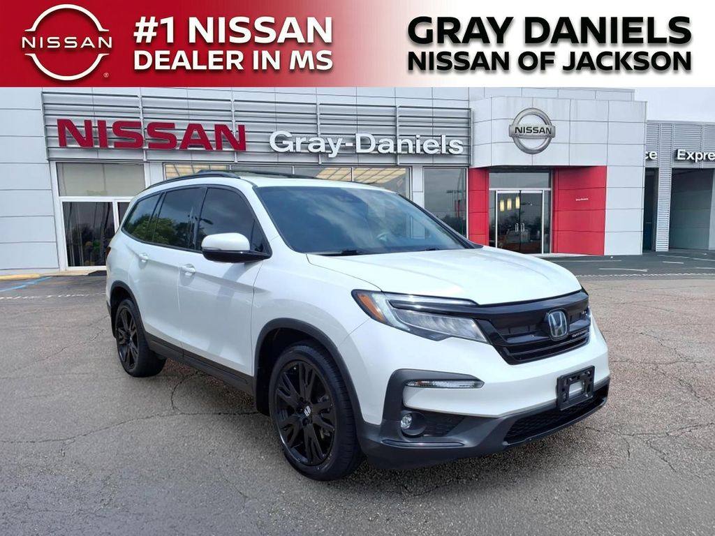 Platinum White Pearl 2021 Honda Pilot Black Edition AWD SUV / Crossover All-Wheel Drive 9-Speed Automatic