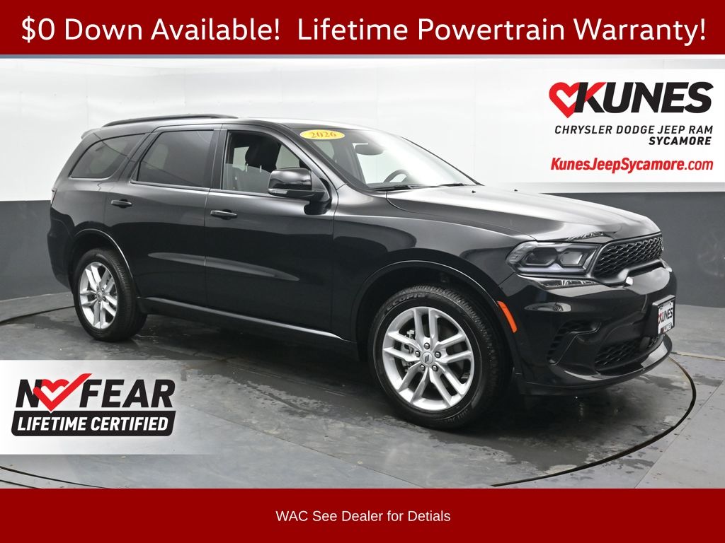 DB Black Crystal Clearcoat 2026 Dodge Durango SUV / Crossover All-Wheel Drive 8-Speed Automatic