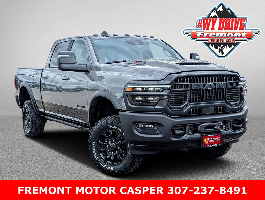 Ceramic Gray Clearcoat 2026 RAM 2500 Power Wagon Crew Cab 4WD Pickup Truck Four-Wheel Drive 8-Speed Automatic