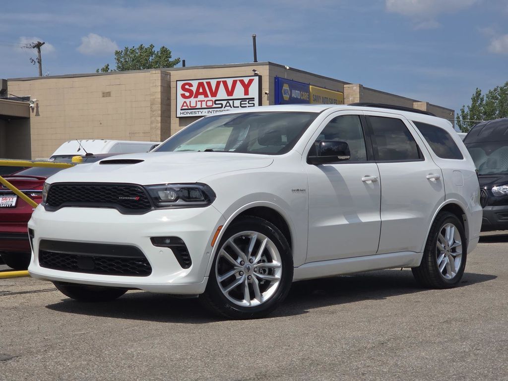 White Knuckle Clearcoat 2023 Dodge Durango SUV / Crossover All-Wheel Drive 8-Speed Automatic