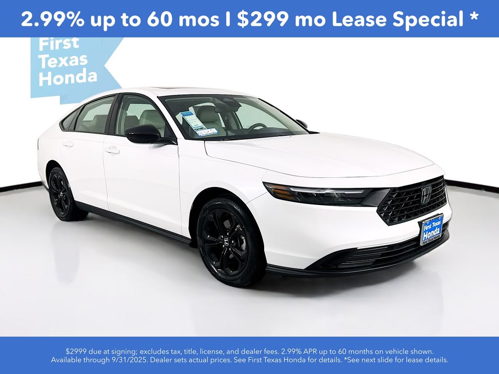 New Car 2025 Honda Accord  Se For Sale Under $35,000 In Austin, Texas