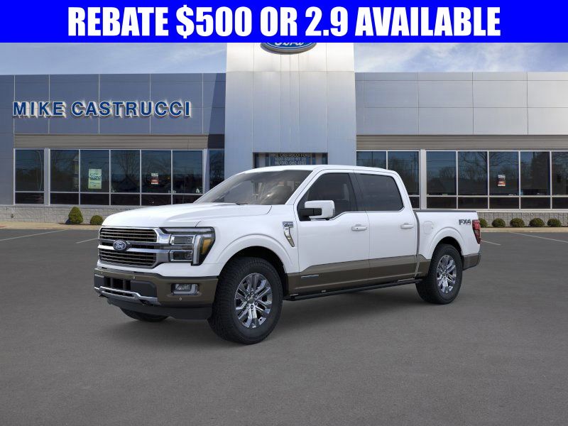 Star White Metallic Tri-Coat 2026 Ford F-150 King Ranch SuperCrew 4WD Pickup Truck Four-Wheel Drive Automatic