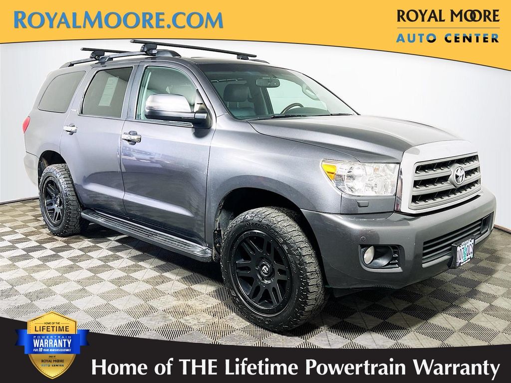 Magnetic Gray Metallic 2015 Toyota Sequoia Platinum 4WD SUV / Crossover Four-Wheel Drive 6-Speed Automatic