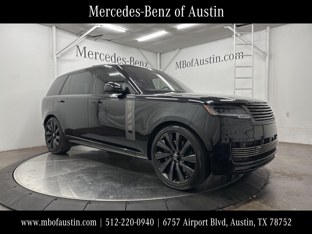 Black 2023 Land Rover Range Rover P530 SV LWB AWD SUV / Crossover All-Wheel Drive 8-Speed Automatic