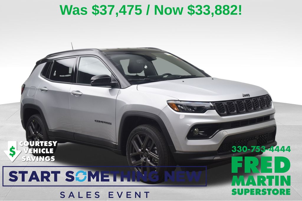 new 2026 Jeep Compass car, priced at $33,882