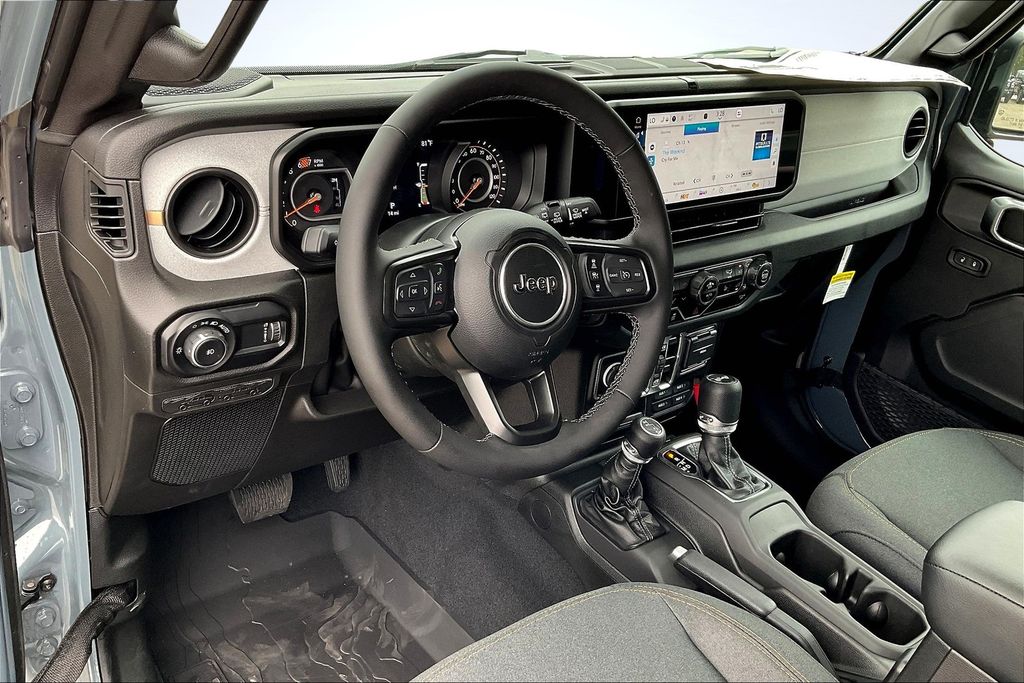 2025 Jeep Wrangler Sport S Gray at Bayshore Chrysler Jeep Dodge Ram