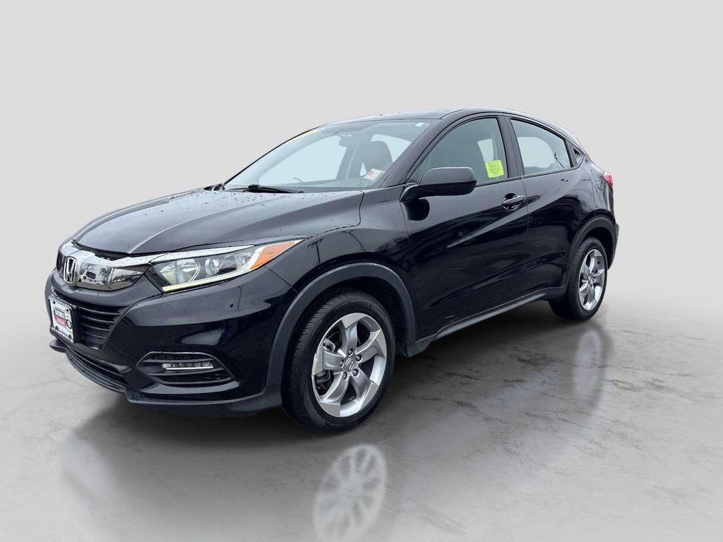 Crystal Black Pearl 2020 Honda HR-V LX AWD SUV / Crossover All-Wheel Drive Continuously Variable Transmission