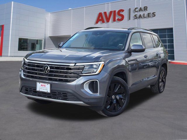 Gray 2025 Volkswagen Atlas SE FWD with Technology SUV / Crossover Front-Wheel Drive 8-Speed Automatic