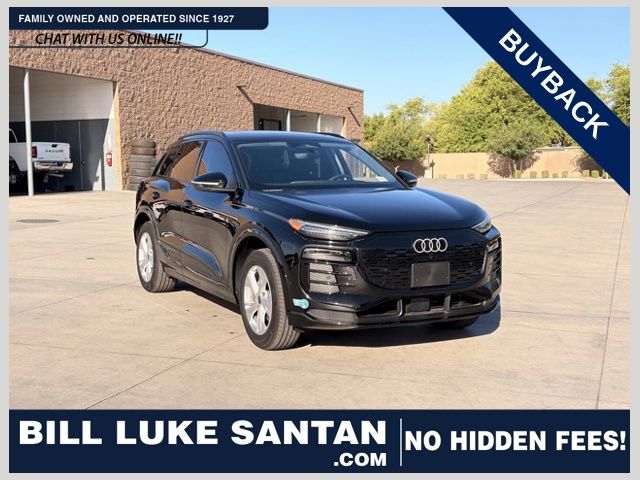 Black Metallic 2025 Audi Q6 e-tron Premium Plus RWD SUV / Crossover Rear-Wheel Drive Automatic