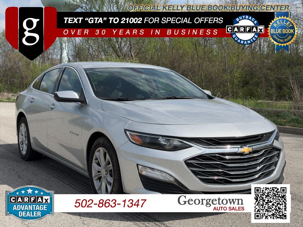 Silver Ice Metallic 2022 Chevrolet Malibu LT FWD Sedan Front-Wheel Drive Continuously Variable Transmission