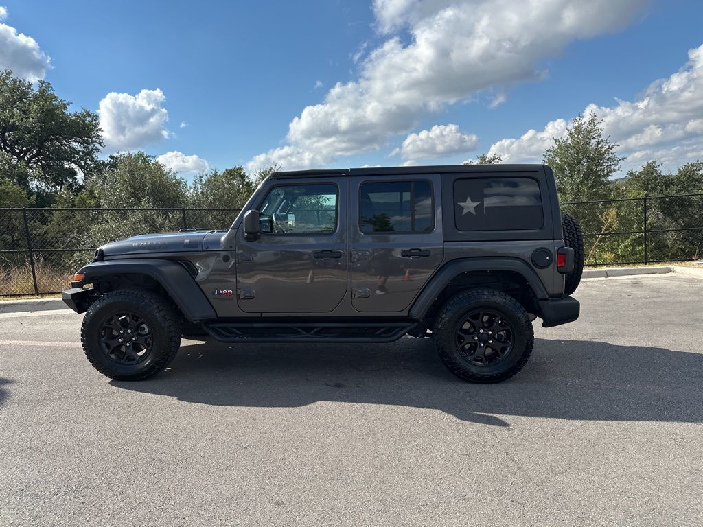Used Car 2021 Jeep Wrangler  Unlimited Willys For Sale Under $35,000 In Austin, Texas