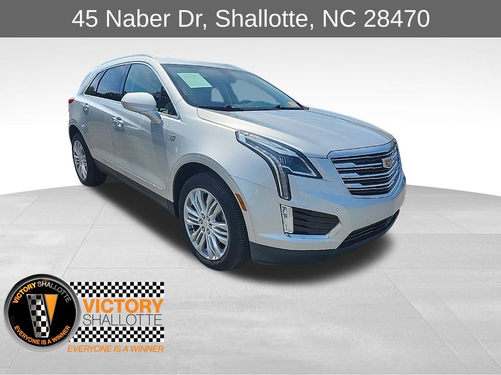 Radiant Silver Metallic 2019 Cadillac XT5 SUV / Crossover Front-Wheel Drive 8-Speed Automatic