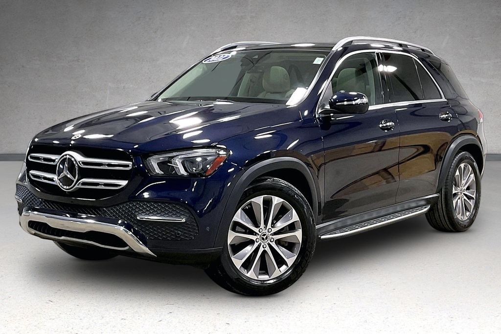 Lunar Blue Metallic 2022 Mercedes-Benz GLE SUV / Crossover All-Wheel Drive 9-Speed Automatic