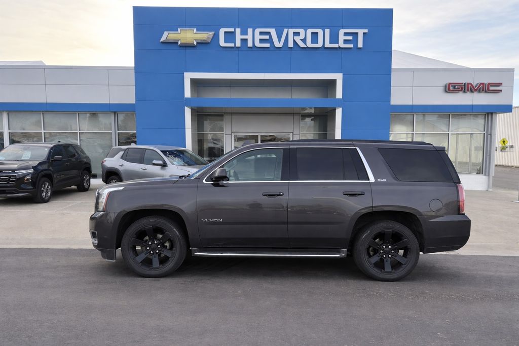 Black 2018 GMC Yukon SLE 4WD SUV / Crossover Four-Wheel Drive 6-Speed Automatic Overdrive