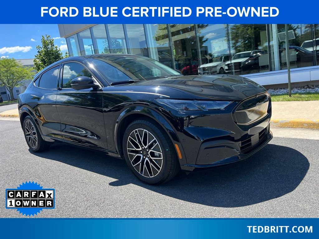 Shadow Black 2024 Ford Mustang Mach-E SUV / Crossover All-Wheel Drive Automatic