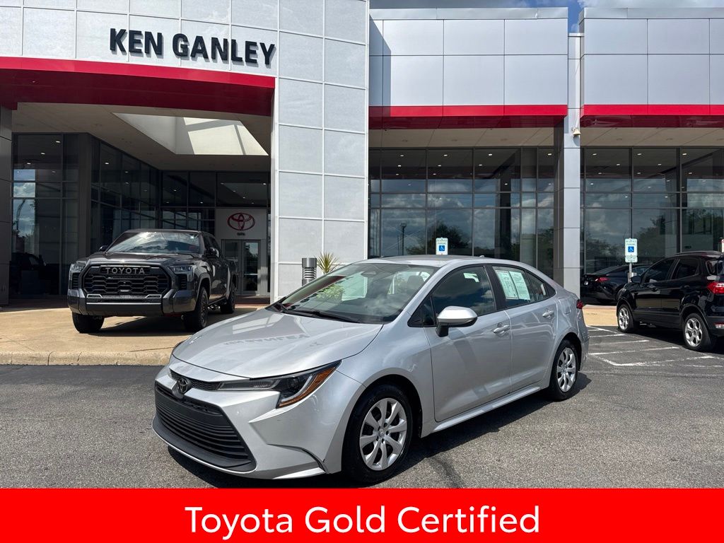 Classic Silver Metallic 2024 Toyota Corolla Sedan Front-Wheel Drive Continuously Variable Transmission