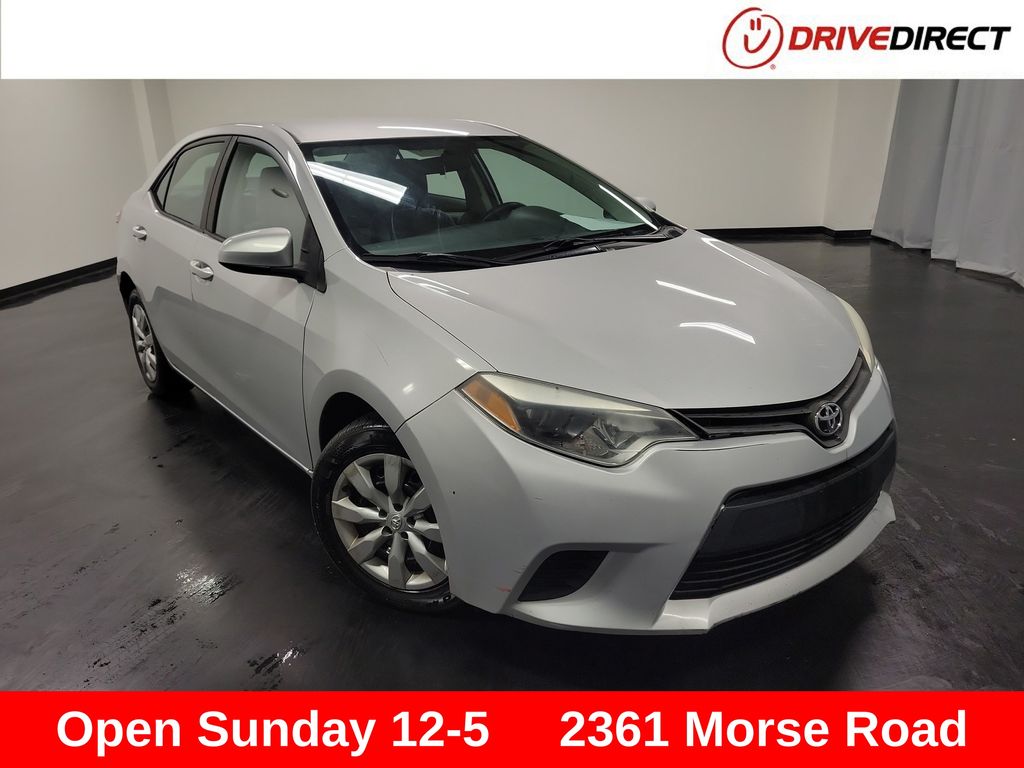 Classic Silver Metallic 2014 Toyota Corolla Sedan Front-Wheel Drive Continuously Variable Transmission