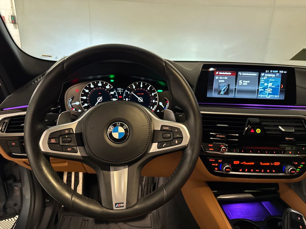 Certified Used 2018 Blue BMW 530i image 8