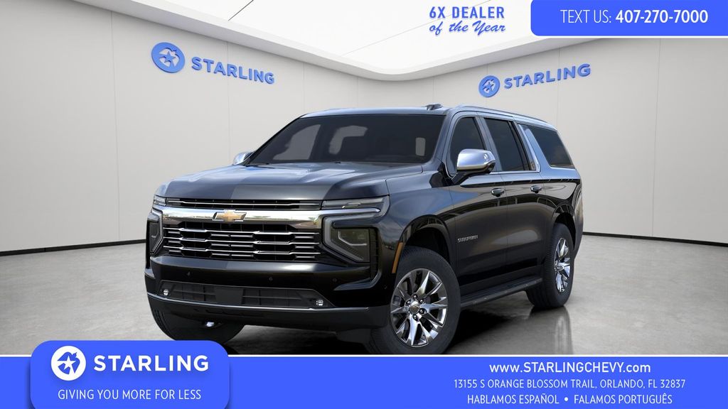 Black 2026 Chevrolet Suburban SUV / Crossover 4X2 