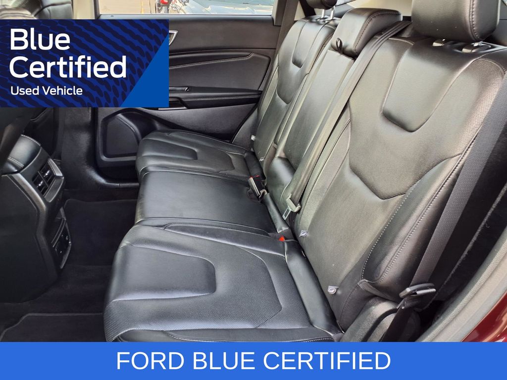 2019 Ford Edge Titanium Red at Bravo Nissan