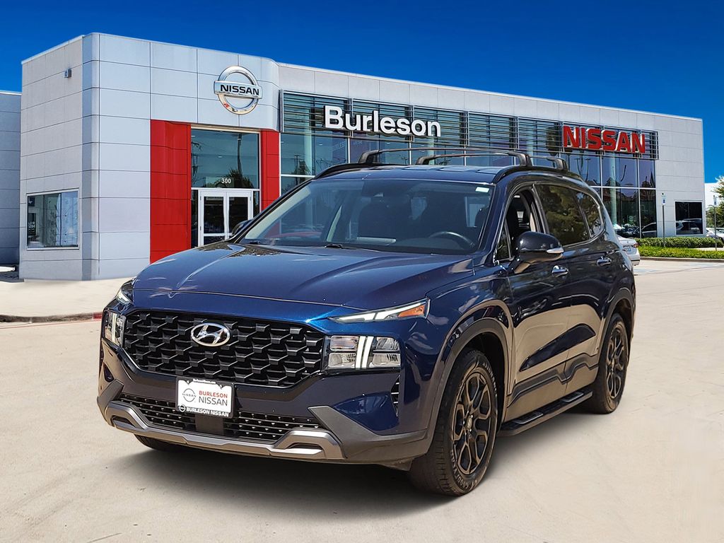 Stormy Blue 2022 Hyundai Santa Fe SUV / Crossover Front-Wheel Drive 8-Speed Automatic
