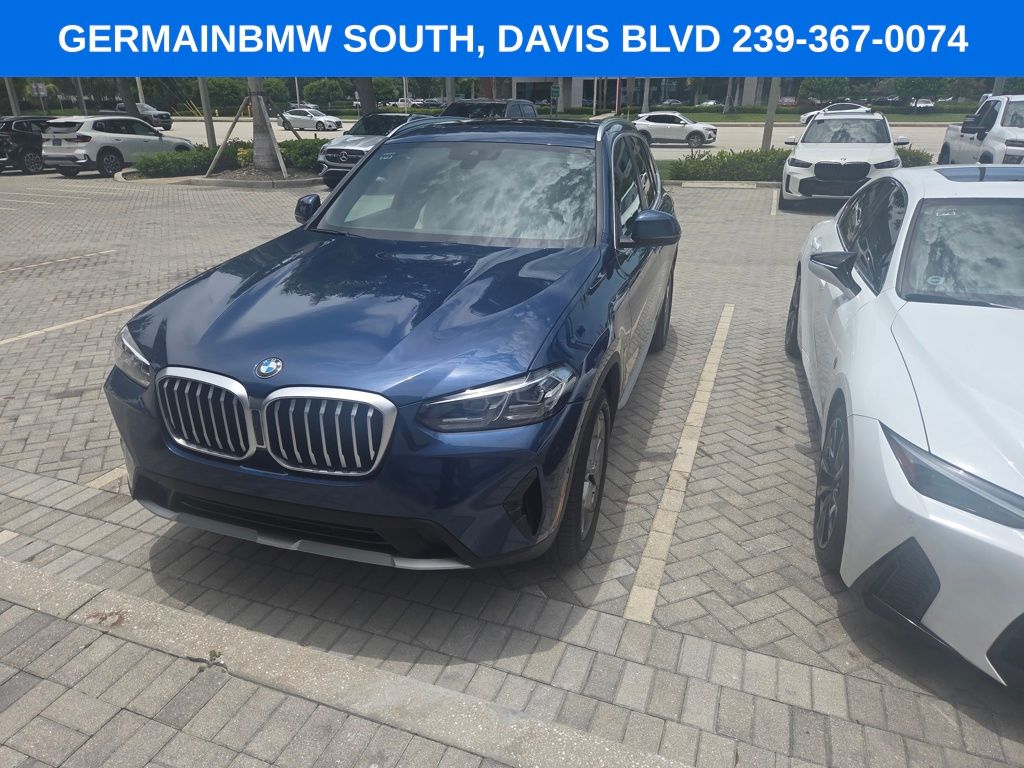 Certified Used 2024 Blue BMW xDrive30i image 4