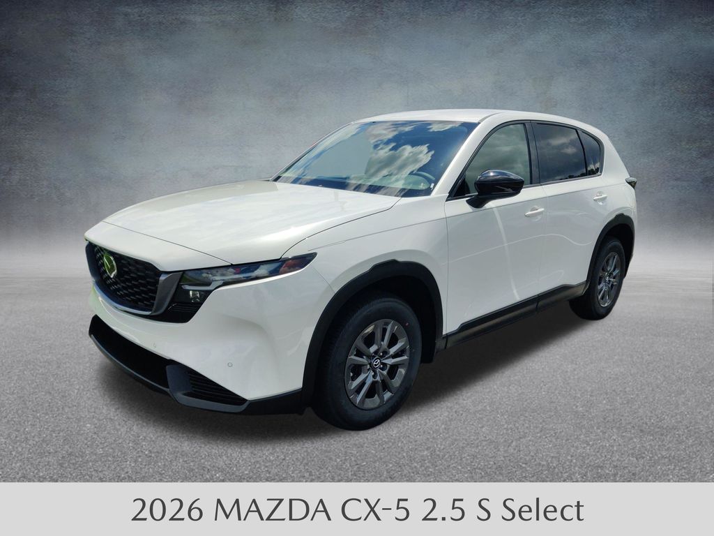Rhodium White Metallic 2026 Mazda CX-5 SUV / Crossover All-Wheel Drive 6-Speed Automatic