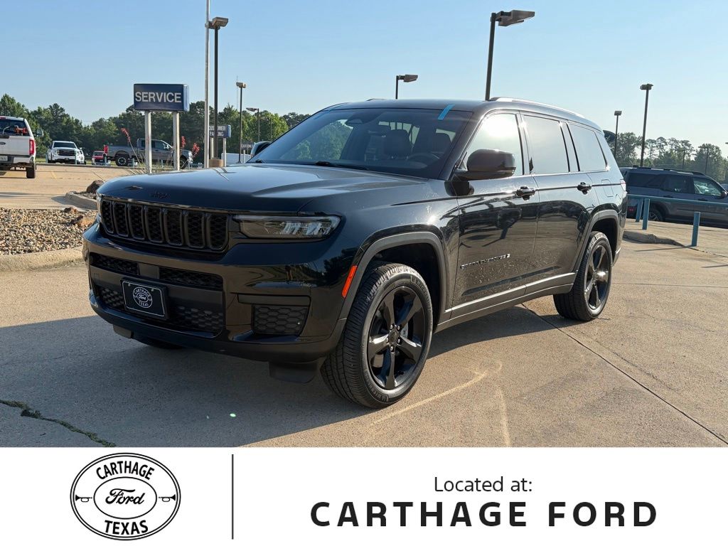 Diamond Black Crystal Pearlcoat 2023 Jeep Grand Cherokee L SUV / Crossover Four-Wheel Drive 8-Speed Automatic
