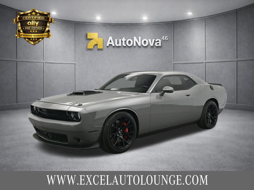 Destroyer Gray Clearcoat 2023 Dodge Challenger Coupe Rear-Wheel Drive 8-Speed Automatic