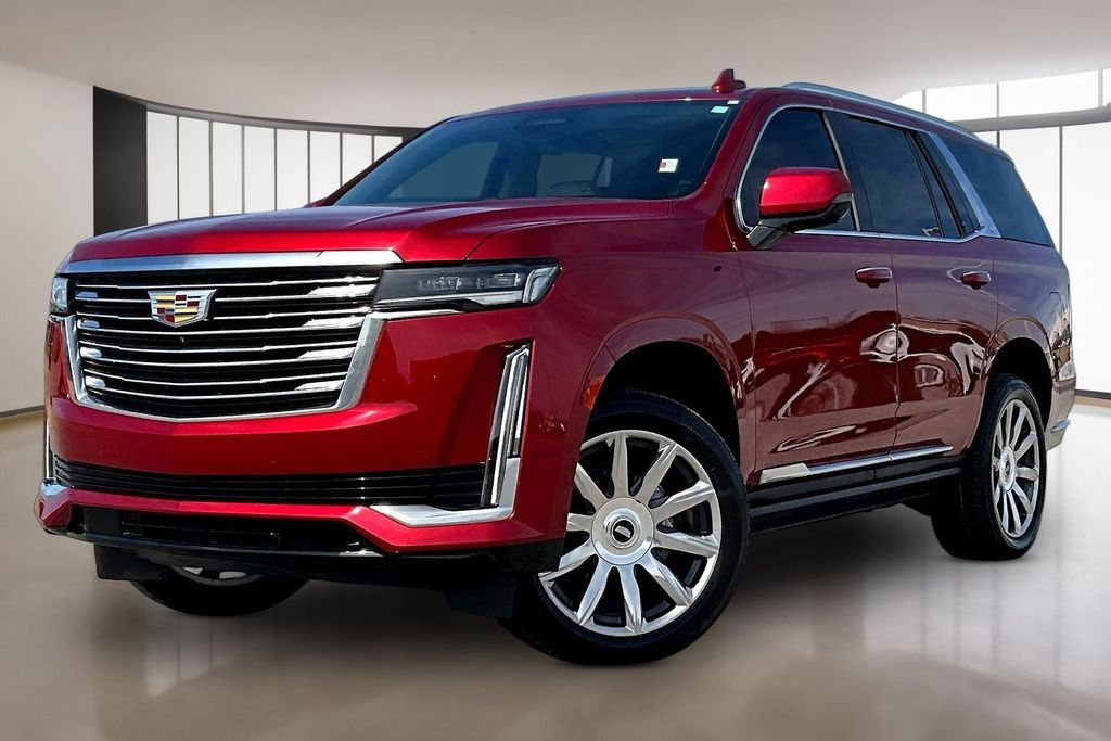 Radiant Red Tintcoat 2023 Cadillac Escalade Premium Luxury Platinum 4WD SUV / Crossover Four-Wheel Drive Automatic